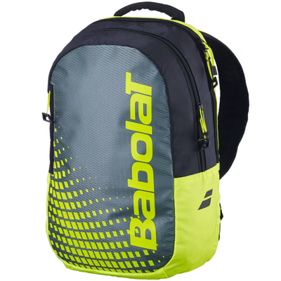 Babolat Kids Backpack - Metallic Grey/Fluo Yellow