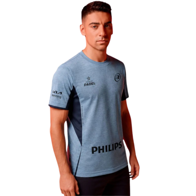 Bullpadel Mens Mensa Martín Di Nenno T-Shirt - Blue