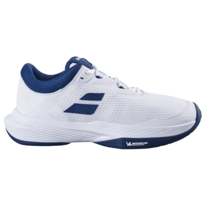 Babolat Mens SFX 4 All Court Tennis Shoes - White/Estate Blue
