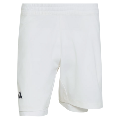 Adidas Mens Climacool Shorts & Tights Set - White