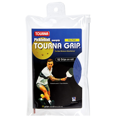 Tourna Pickleball Overgrip (10 pack) - Blue