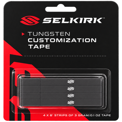 Selkirk Tungsten Tape 4 Strips - Black