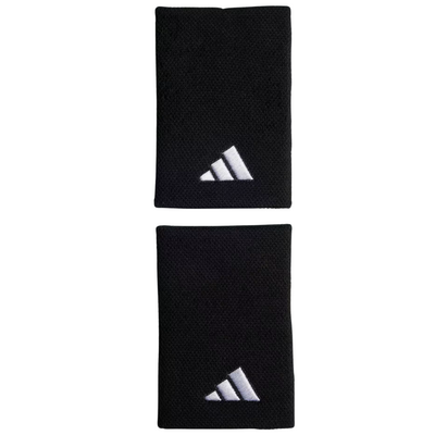Adidas Tennis Wristband Large - Black/White