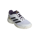 Adidas Ubersonic Kids Tennis Shoes - Cloud White/Core Black/Aurora Plum - thumbnail image 5