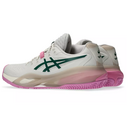 Asics Womens Gel-Resolution X Padel Shoes - Soft Oat/Jewel Green - thumbnail image 7